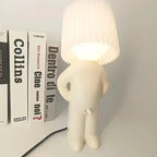 Plug - in Energy - Saving Creative Small Night Light Home Decoration Mr.P A Little Shy Man LED Naughty Boy Lamp Eye Caring - VibraStore