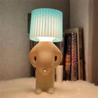 Plug - in Energy - Saving Creative Small Night Light Home Decoration Mr.P A Little Shy Man LED Naughty Boy Lamp Eye Caring - VibraStore