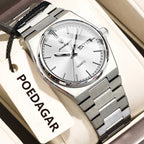 POEDAGAR Fashion Woman Watch Stainless Steel Waterproof Luminous Luxury Ladies Wristwatch Date Week Women's Quartz Watches Reloj - VibraStore
