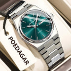 POEDAGAR Fashion Woman Watch Stainless Steel Waterproof Luminous Luxury Ladies Wristwatch Date Week Women's Quartz Watches Reloj - VibraStore