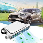 Portable Car Seat Fan 3 Speeds Adjustable Car Headrest Cooling Fan 5V USB Powered Car Rear Backrest Fan Car Interior Accessories - VibraStore