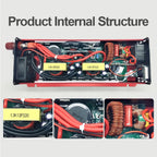 Portable Power Inverter 1000W 1600W 2200W 3000W Pure Sine Wave Solar Inverter 12v/24v to AC 220v Converter for Car Transformer - VibraStore