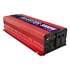 Portable Power Inverter 1000W 1600W 2200W 3000W Pure Sine Wave Solar Inverter 12v/24v to AC 220v Converter for Car Transformer - VibraStore