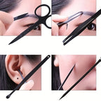 Professional Manicure And Pedicure Set, Nail Clipper Nail Cutter Nail Files Ear Spoon, Beauty Tools Grooming Set with Portable Case, for Nail Care, for Household And Travel - VibraStore