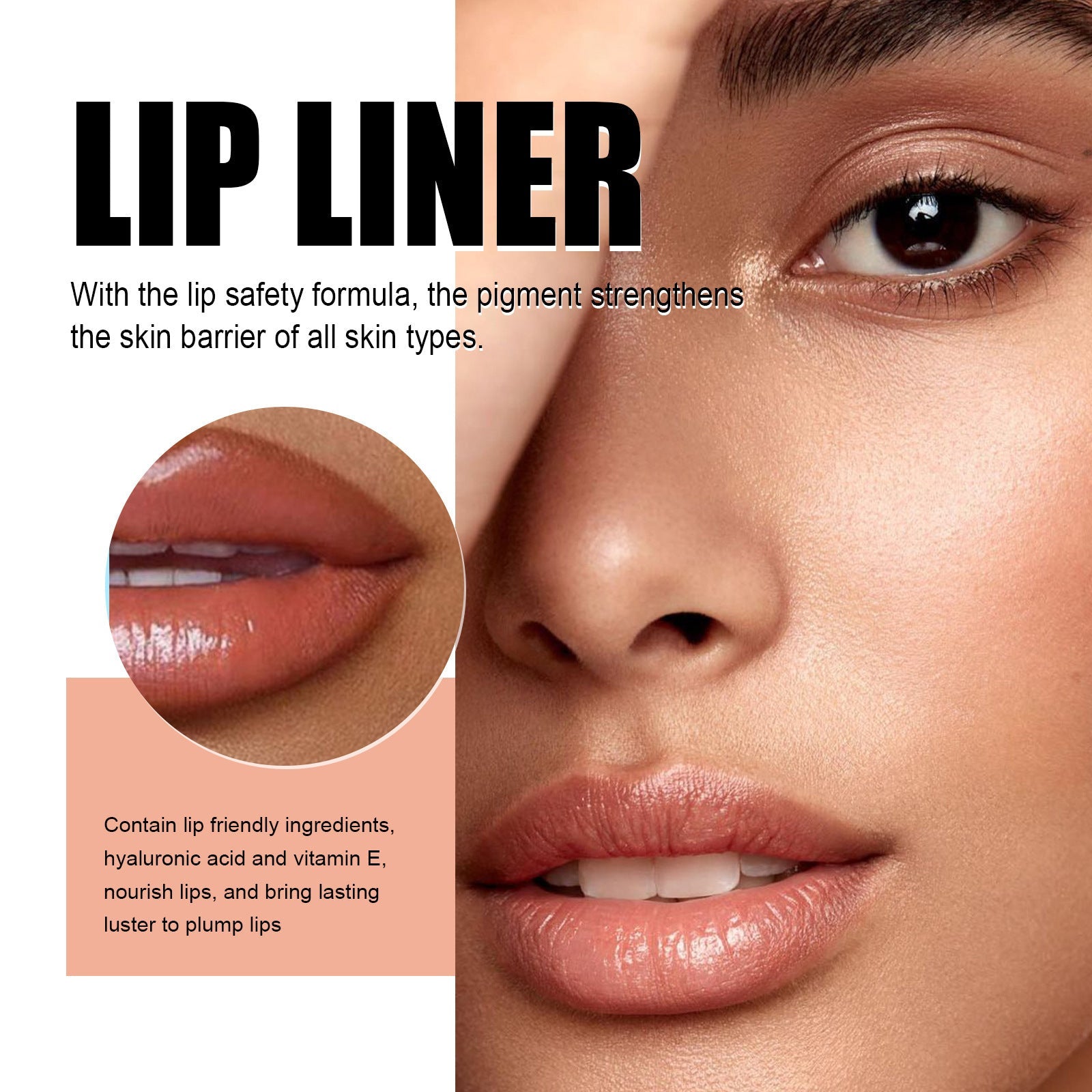 Pull Lip Liner Waterproof Long Lasting And Does Not Fade Lip Lacquer - VibraStore