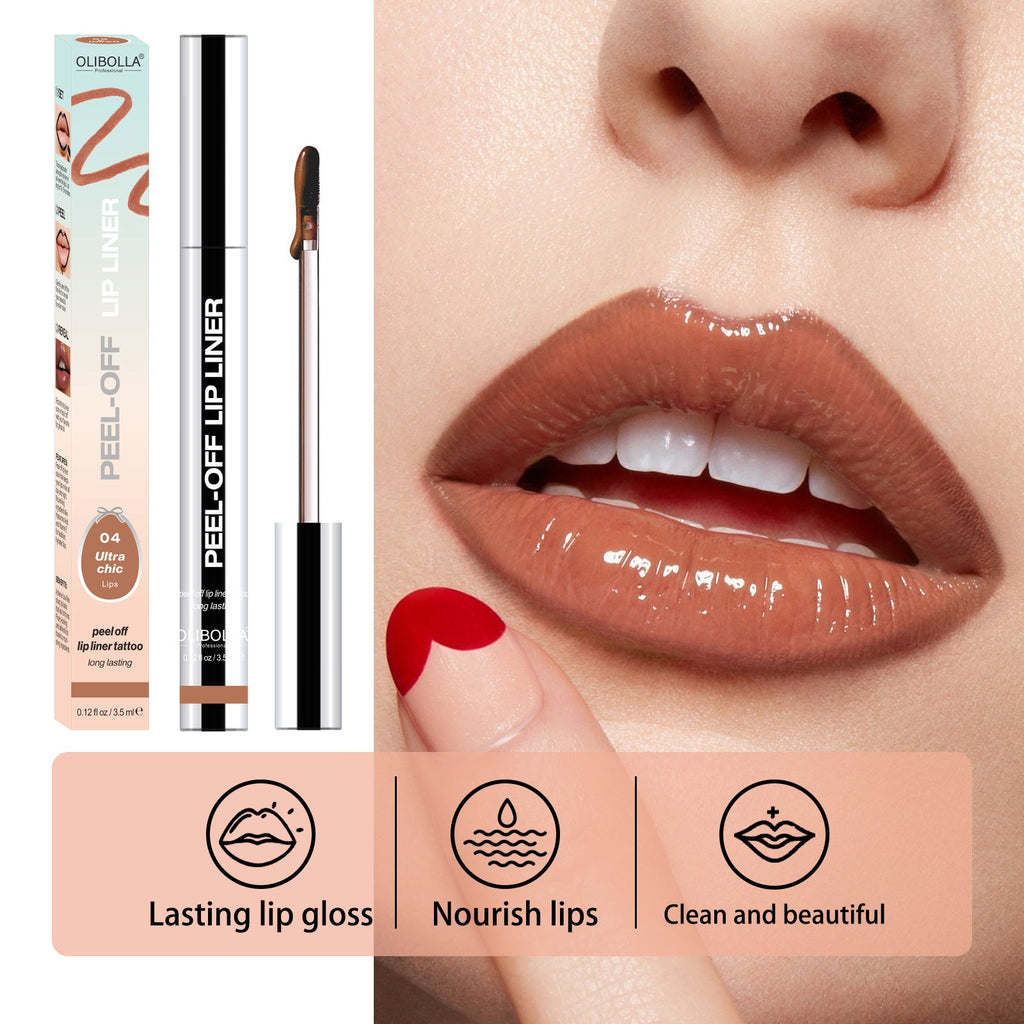 Pull Lip Liner Waterproof Long Lasting And Does Not Fade Lip Lacquer - VibraStore