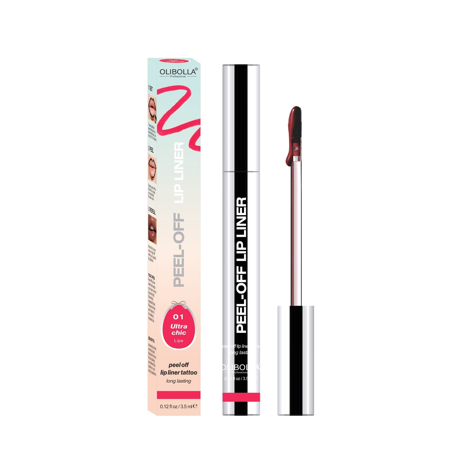 Pull Lip Liner Waterproof Long Lasting And Does Not Fade Lip Lacquer - VibraStore