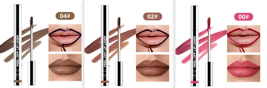 Pull Lip Liner Waterproof Long Lasting And Does Not Fade Lip Lacquer - VibraStore