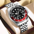 QINGXIYA Luxury Quartz Men Watch Waterproof Luminous Date Man Watch Stainless Steel Business Wristwatches Male Clock Reloj+Box - VibraStore