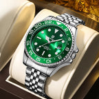 QINGXIYA Luxury Quartz Men Watch Waterproof Luminous Date Man Watch Stainless Steel Business Wristwatches Male Clock Reloj+Box - VibraStore