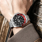 QINGXIYA Luxury Quartz Men Watch Waterproof Luminous Date Man Watch Stainless Steel Business Wristwatches Male Clock Reloj+Box - VibraStore