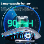 Rechargeable Wireless Mouse Gaming Computer Silent Bluetooth Mouse USB Mechanical E - Sports Backlight PC Gamer Mouse For Computer - VibraStore