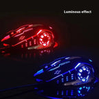 Rechargeable Wireless Mouse Gaming Computer Silent Bluetooth Mouse USB Mechanical E - Sports Backlight PC Gamer Mouse For Computer - VibraStore