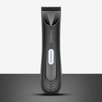 Recortador eléctrico para cabello en la ingle de hombres: peluquero corporal versátil y recortador de vello púbico impermeable con hoja de cerámica reemplazable - VibraStore