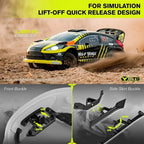RLAARLO 1/10 Brushless Carbon Fiber RC Drift Cars for Adults with Gyro, Max 50 mph Fast RC Rally Car, 2.4Ghz - VibraStore