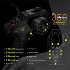 RLAARLO 1/10 Brushless Carbon Fiber RC Drift Cars for Adults with Gyro, Max 50 mph Fast RC Rally Car, 2.4Ghz - VibraStore