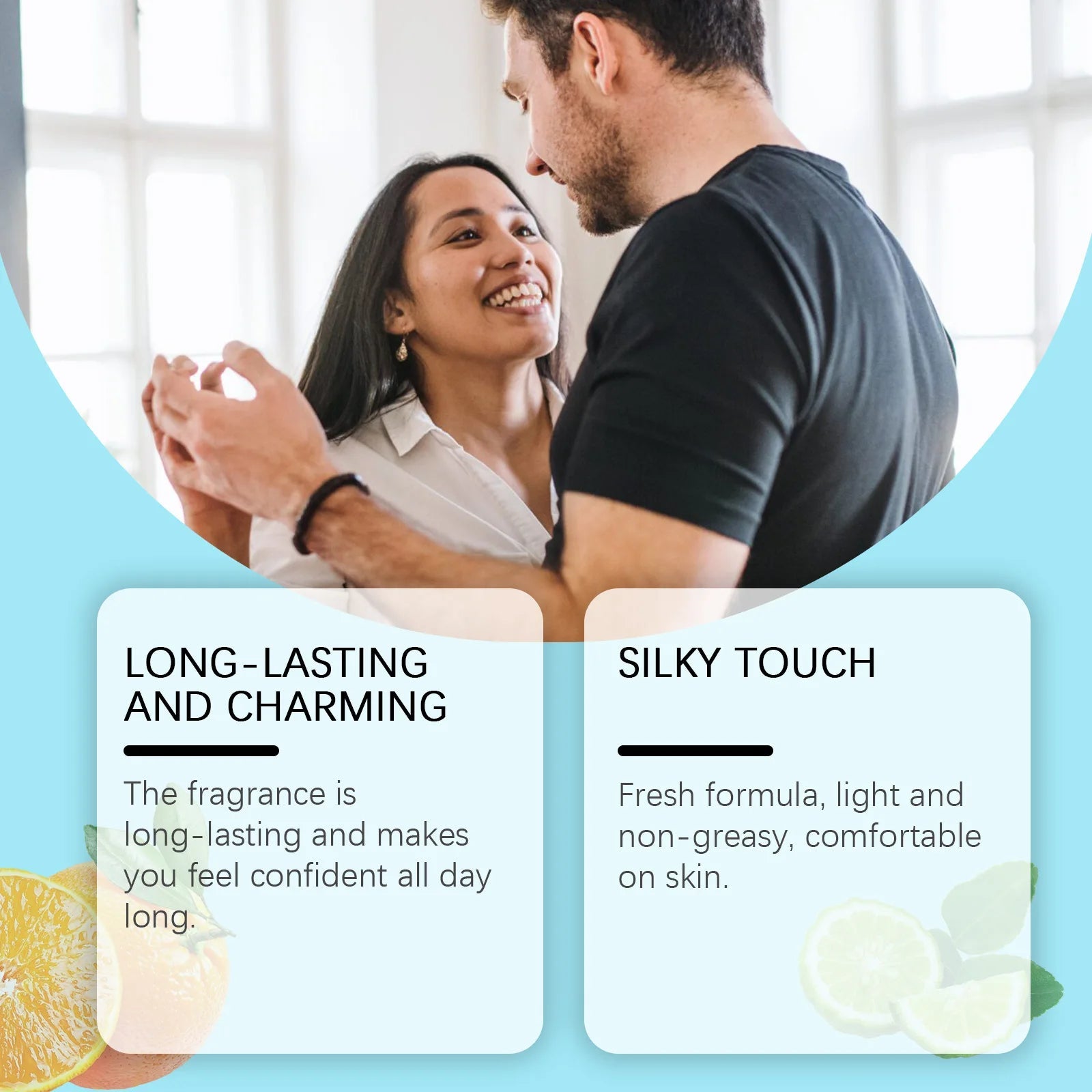 Roxelis 50ml Cupid Glamour Perfume Men Pheromone Fragrance Long Lasting Gentlemen Festival Couple Gifts Cologne Charming Perfume - VibraStore