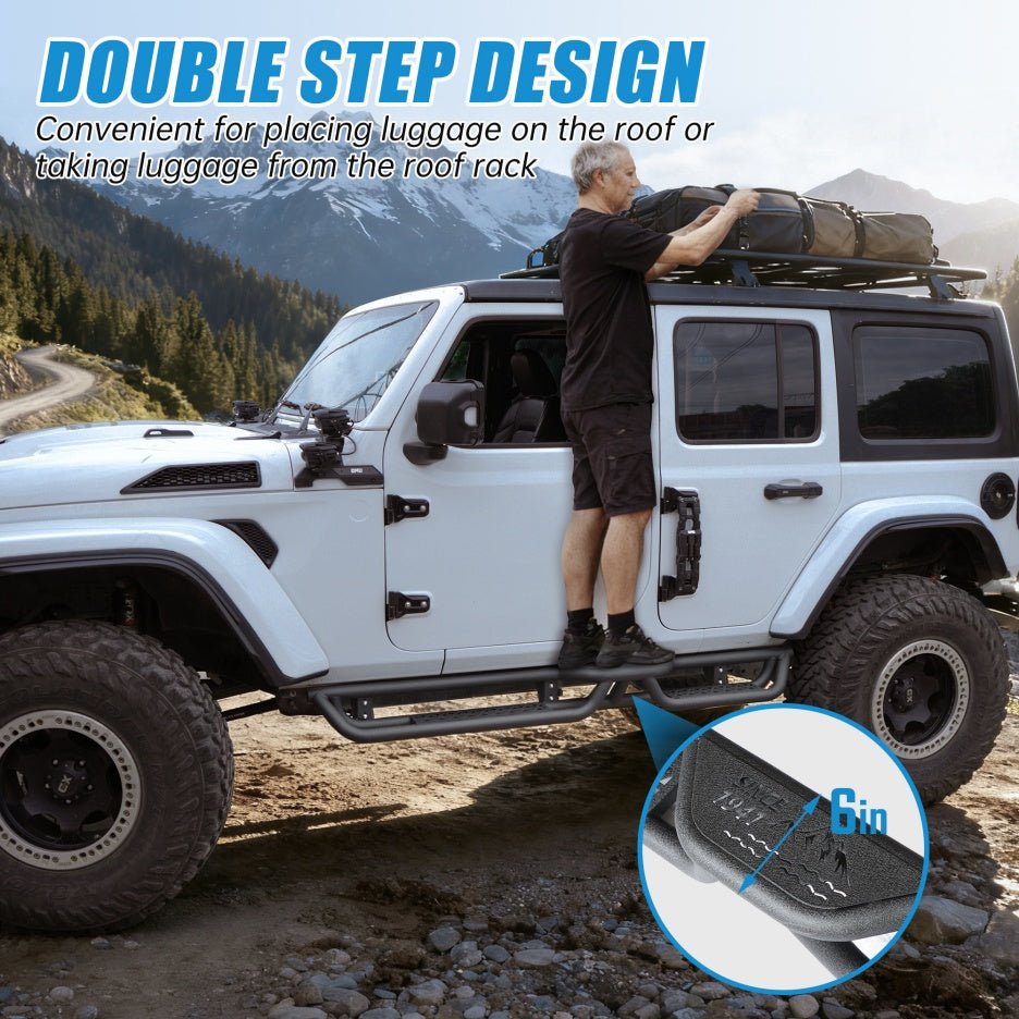Running Boards Compatible With Wrangler JL - VibraStore