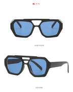 Senderismo nuevo diseño de doble puente gafas antiligeras para mujer gafas de diseño de patrón de leopardo de moda protector solar al aire libre de alta calidad - VibraStore