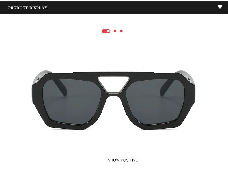 Senderismo nuevo diseño de doble puente gafas antiligeras para mujer gafas de diseño de patrón de leopardo de moda protector solar al aire libre de alta calidad - VibraStore