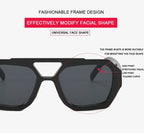 Senderismo nuevo diseño de doble puente gafas antiligeras para mujer gafas de diseño de patrón de leopardo de moda protector solar al aire libre de alta calidad - VibraStore
