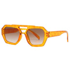 Senderismo nuevo diseño de doble puente gafas antiligeras para mujer gafas de diseño de patrón de leopardo de moda protector solar al aire libre de alta calidad - VibraStore