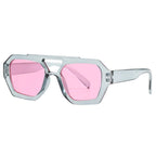 Senderismo nuevo diseño de doble puente gafas antiligeras para mujer gafas de diseño de patrón de leopardo de moda protector solar al aire libre de alta calidad - VibraStore