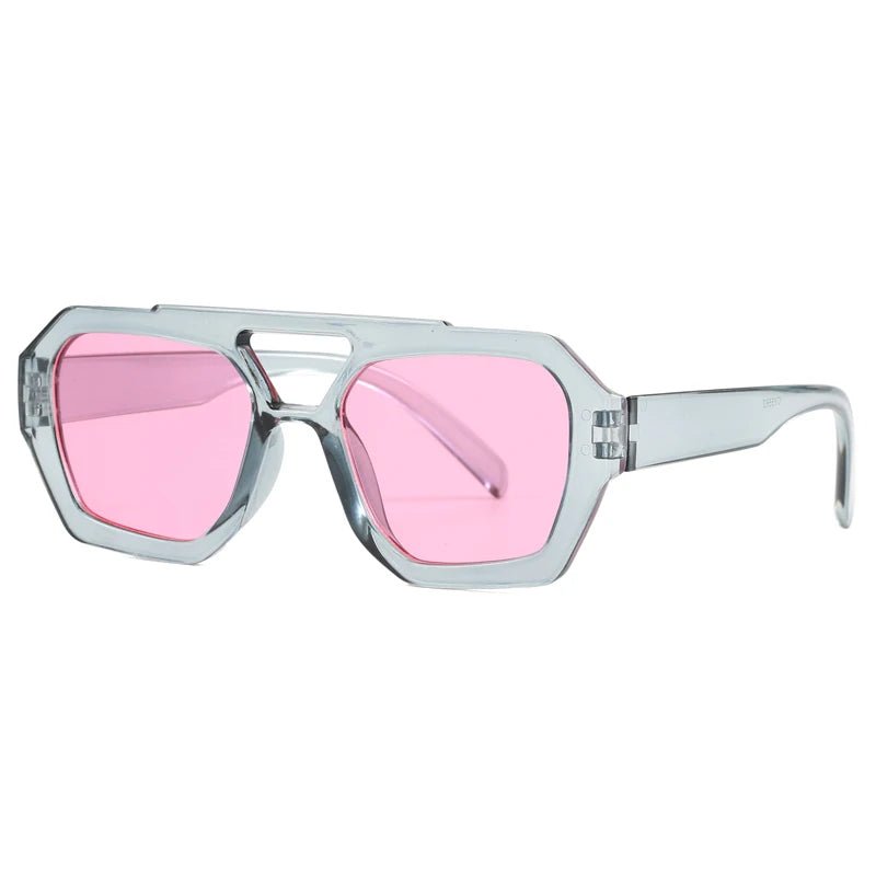 Senderismo nuevo diseño de doble puente gafas antiligeras para mujer gafas de diseño de patrón de leopardo de moda protector solar al aire libre de alta calidad - VibraStore