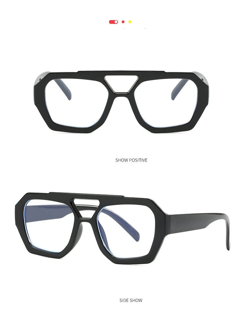 Senderismo nuevo diseño de doble puente gafas antiligeras para mujer gafas de diseño de patrón de leopardo de moda protector solar al aire libre de alta calidad - VibraStore