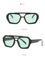 Senderismo nuevo diseño de doble puente gafas antiligeras para mujer gafas de diseño de patrón de leopardo de moda protector solar al aire libre de alta calidad - VibraStore