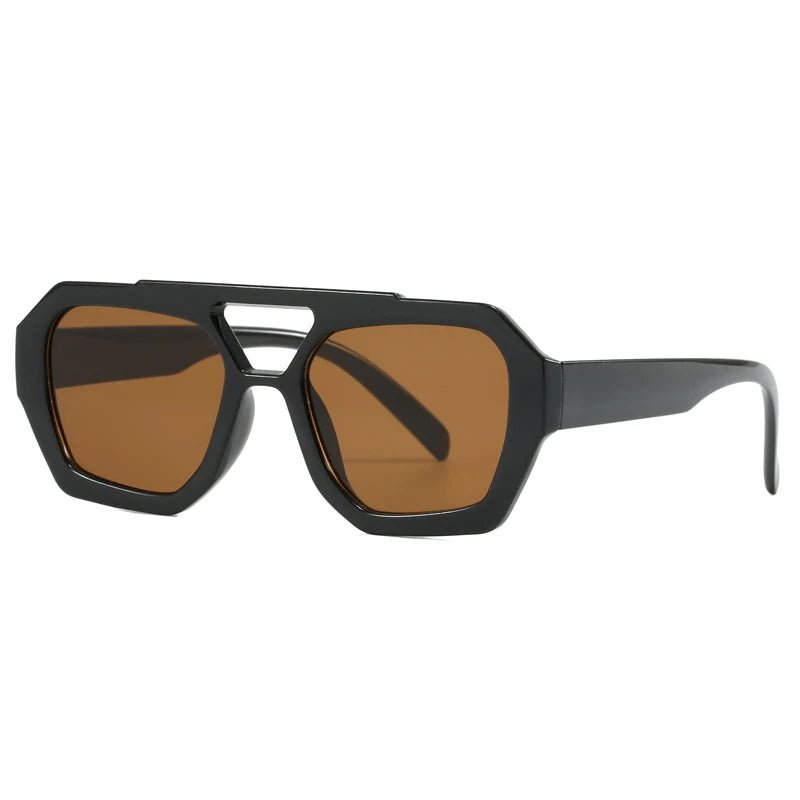 Senderismo nuevo diseño de doble puente gafas antiligeras para mujer gafas de diseño de patrón de leopardo de moda protector solar al aire libre de alta calidad - VibraStore