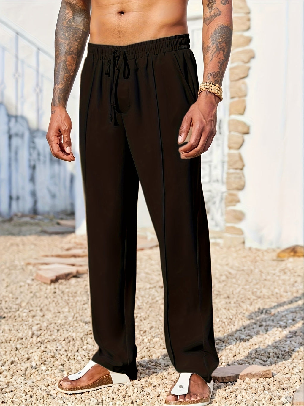 Slacks, Trendy Slacks, Men's Trousers, Men's Trousers, Long Pants, Straight Pants, Corduroy Slacks, Corsets, Anti - wrinkle Slacks, Cropped Pants, Men's Linen Slacks, Athleiseps, Stretch Slacks, Busines - VibraStore