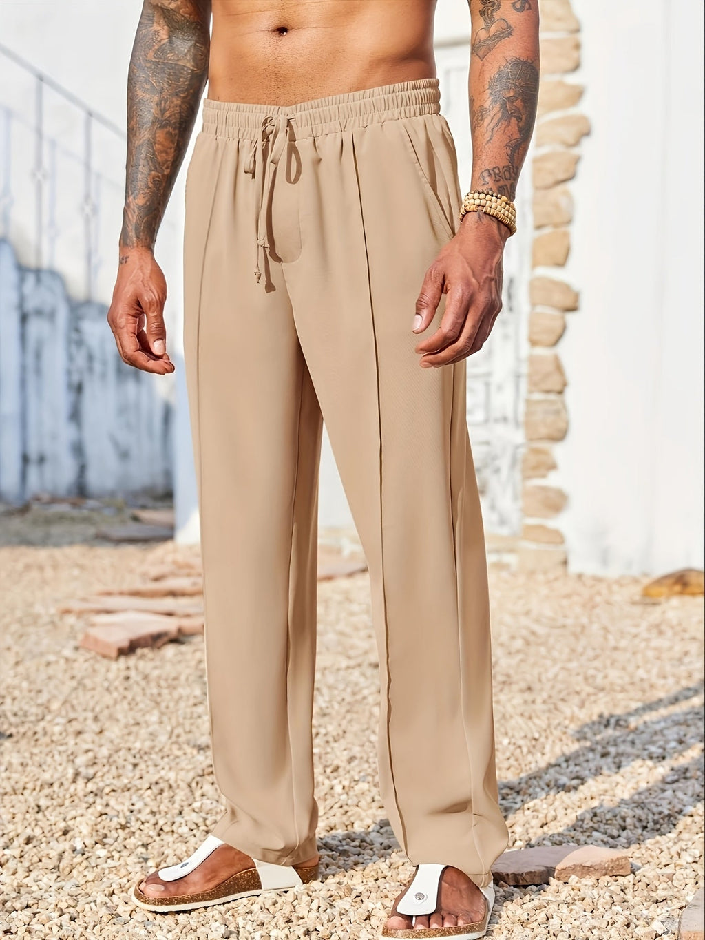 Slacks, Trendy Slacks, Men's Trousers, Men's Trousers, Long Pants, Straight Pants, Corduroy Slacks, Corsets, Anti - wrinkle Slacks, Cropped Pants, Men's Linen Slacks, Athleiseps, Stretch Slacks, Busines - VibraStore