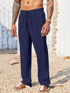 Slacks, Trendy Slacks, Men's Trousers, Men's Trousers, Long Pants, Straight Pants, Corduroy Slacks, Corsets, Anti - wrinkle Slacks, Cropped Pants, Men's Linen Slacks, Athleiseps, Stretch Slacks, Busines - VibraStore