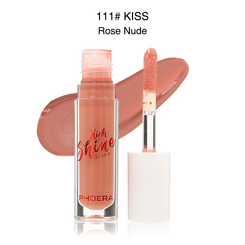Solid Jelly Lipstick Crystal Lip Balm Water Wave Mirror Lip Gloss Long Lasting Moisturizing Lip Glaze Lip Care Makeup - VibraStore
