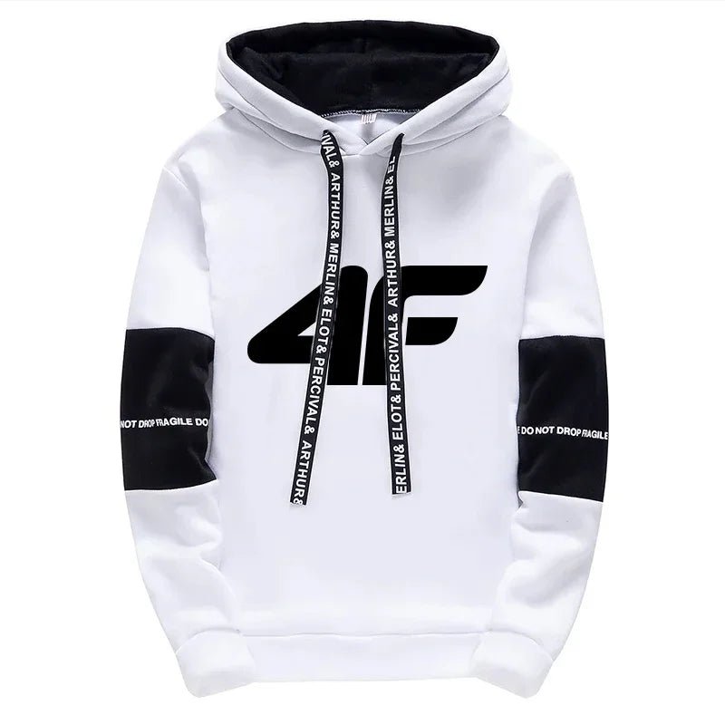 Sports Hot Sale Men's Tracksuit Hooded Long Sleeves Casual Single Piece Sweatshirts And Daily Sweatpants Comfort Outdoor Jogging - VibraStore