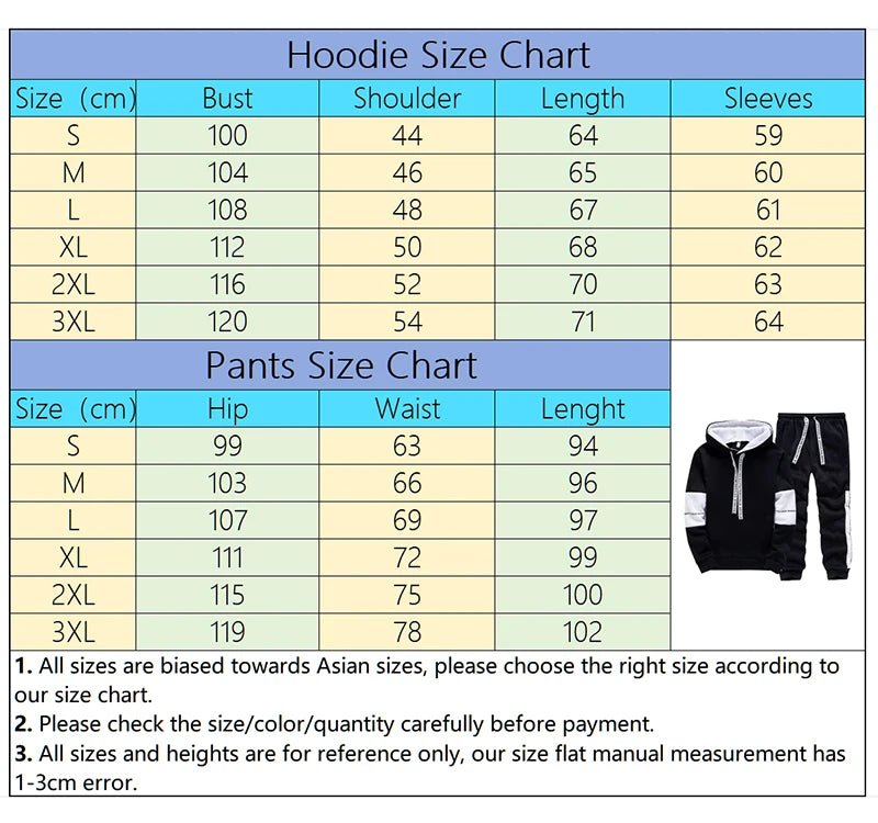 Sports Hot Sale Men's Tracksuit Hooded Long Sleeves Casual Single Piece Sweatshirts And Daily Sweatpants Comfort Outdoor Jogging - VibraStore