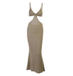 SpringSummer Amazon INS Sexy Elegant Sexy Strapless Dress Halter Dress - VibraStore