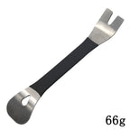 Stainless steel pry plate buckle driver for car modification removal of audio navigation center console interior door panel tool - VibraStore