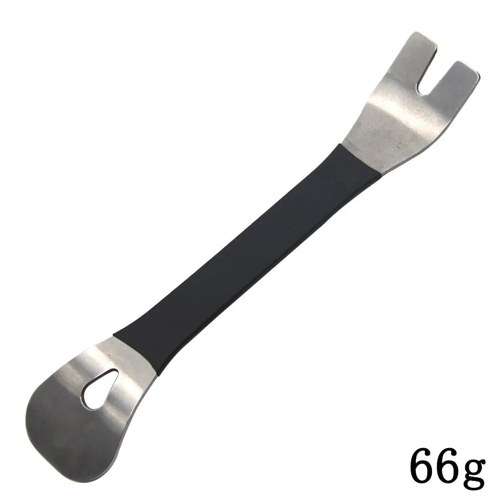 Stainless steel pry plate buckle driver for car modification removal of audio navigation center console interior door panel tool - VibraStore