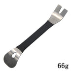Stainless steel pry plate buckle driver for car modification removal of audio navigation center console interior door panel tool - VibraStore