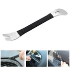 Stainless steel pry plate buckle driver for car modification removal of audio navigation center console interior door panel tool - VibraStore