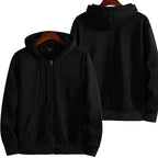 Sudaderas con capucha con cremallera para hombre,sudadera con capucha de manga larga, traje informal de moda para hombre, ropa deportiva holgada, Otoño e Invierno - VibraStore