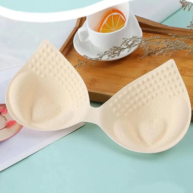 Sujetador acolchado de látex, potenciador de pecho, transpirable, Universal, 1 unidad - VibraStore