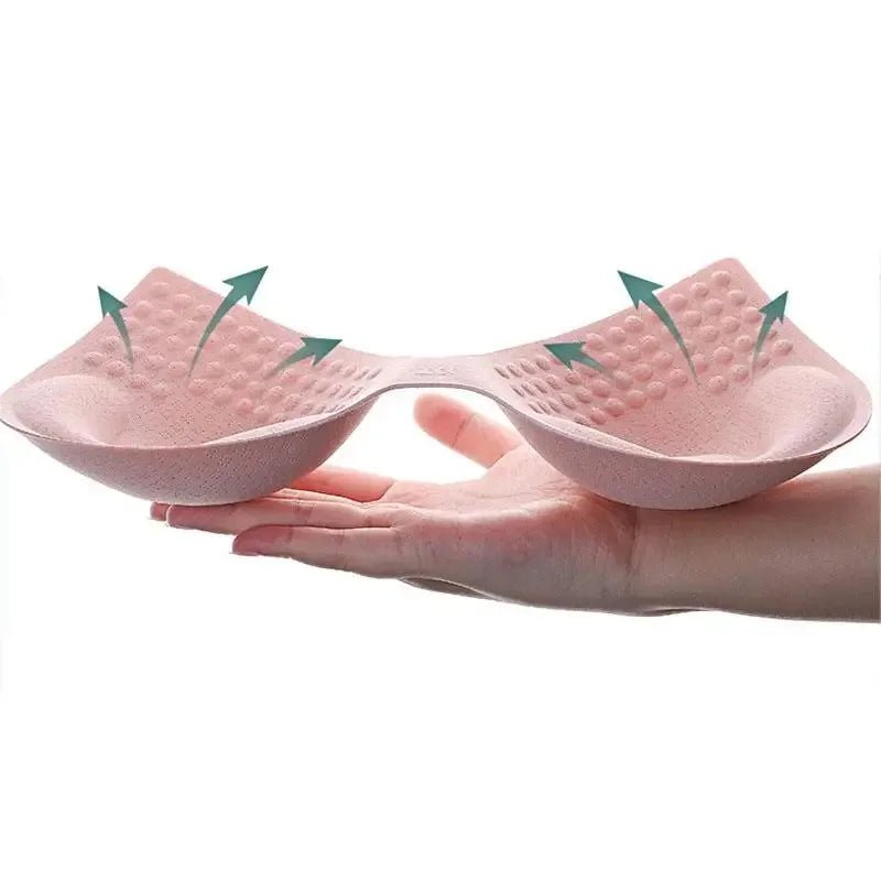 Sujetador acolchado de látex, potenciador de pecho, transpirable, Universal, 1 unidad - VibraStore