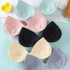 Sujetador acolchado de látex, potenciador de pecho, transpirable, Universal, 1 unidad - VibraStore