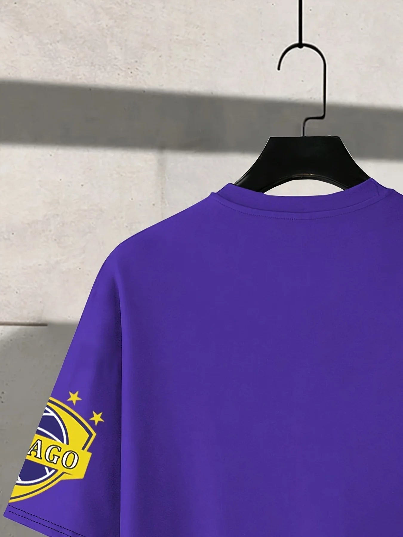 Summer 2025 new men's suit, street fashion, men's basketball T-shirt, outdoor sports suit, Los Angeles letter - printed men's shor - VibraStore