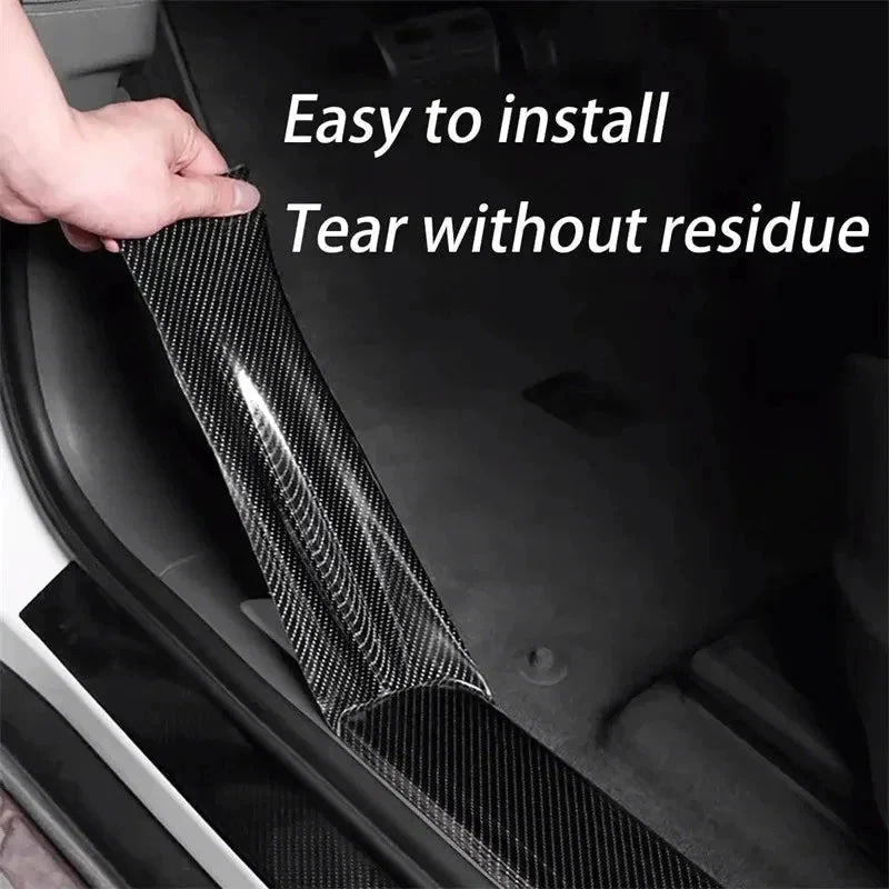 Super gloss black carbon fiber tape sticker Car sticker tape Waterproof film adhesive sealant DIY decal car motorcycle accessori - VibraStore