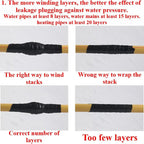 Super Strong Waterproof Stop Leaks Seal Repair Performance Silicone Adhesive Insulating Duct Tapes - VibraStore
