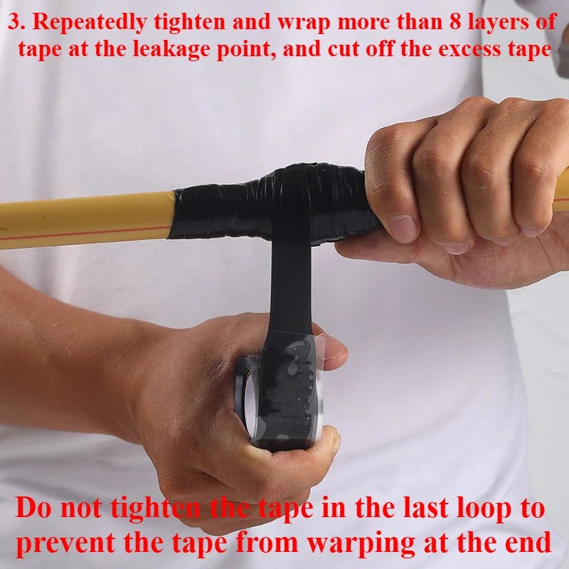 Super Strong Waterproof Stop Leaks Seal Repair Performance Silicone Adhesive Insulating Duct Tapes - VibraStore